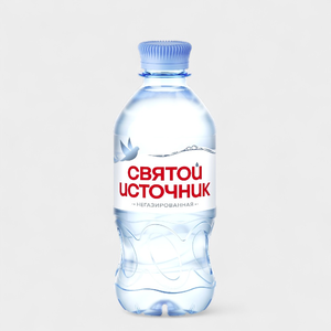 Вода питьевая «Святой источник» негазированная, 330 мл