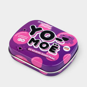 Освежающие леденцы «Yo-моё» со вкусом винограда, 16 г
