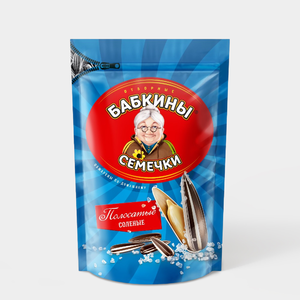 Семечки «Бабкины семечки» полосатые соленые, 240 г
