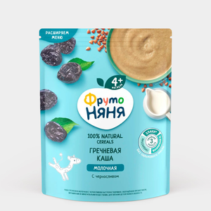 Каша гречневая «ФрутоНяня» с черносливом, 200 г