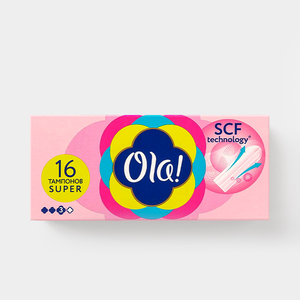 Тампоны «Ola!» Super, 16 шт Тампоны «Ola!» Super, 16 шт