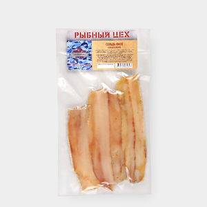 Сельдь филе «Рыбный цех» слабосоленая, 200 г