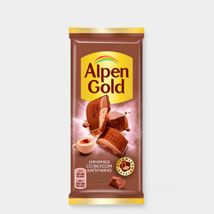 Шоколад молочный «Alpen Gold» с начинкой со вкусом капучино, 80 г