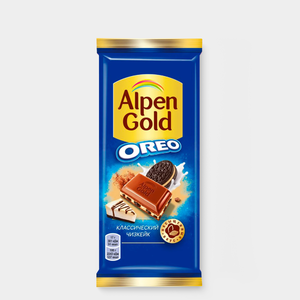 Шоколад молочный «Alpen Gold» Oreo «Классический чизкейк», 85 г