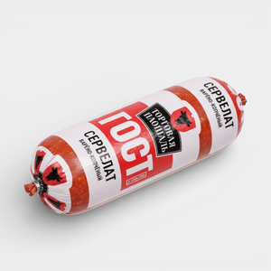 Колбаса варено-копченая «Торговая площадь» Сервелат, 300 г Колбаса варено-копченая «Торговая площадь» Сервелат, 300 г