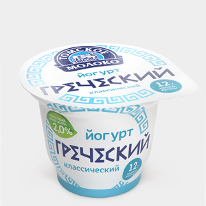 Йогурт 2% «Томское молоко» Греческий, 160 г