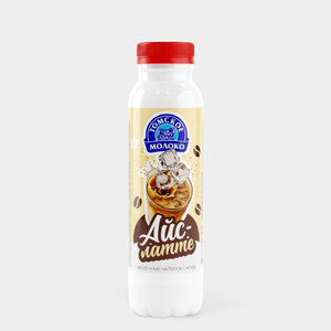 Молочный напиток с кофе 2.5% «Томское молоко» Айс-латте, 260 г