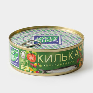 Килька «Tasty Tins» по-гавайски, 240 г