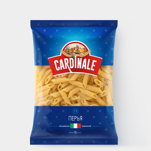 Макаронные изделия «Cardinale» Перья, 400 г