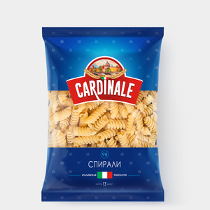 Макаронные изделия «Cardinale» Спирали, 400 г