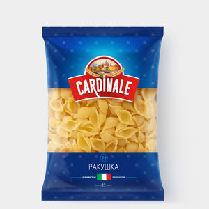 Макаронные изделия «Cardinale» Ракушка, 400 г Макаронные изделия «Cardinale» Ракушка, 400 г