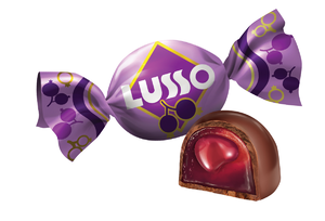 Конфеты «LUSSO» со вкусом черной смородины