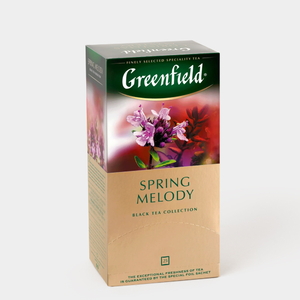 Чай «Greenfield» Спринг мелоди, 25 пакетиков Чай «Greenfield» Спринг мелоди, 25 пакетиков