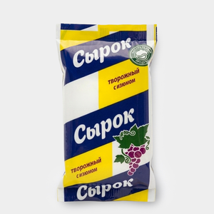 Сырок творожный 16.5% «СЫРКОФФ» с изюмом, 90 г