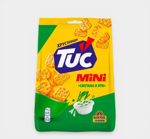 Снек «TUC MINI» со вкусом сметаны и лука, 110 г Снек «TUC MINI» со вкусом сметаны и лука, 110 г