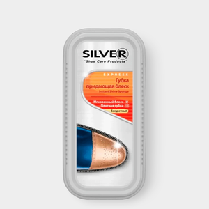 Губка для обуви «Silver» бесцветная Губка для обуви «Silver» бесцветная