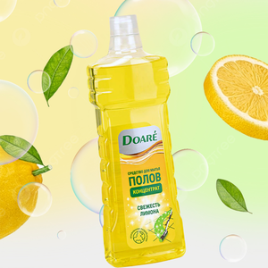 Средство для мытья полов «Doare» Свежесть лимона, 850 мл Средство для мытья полов «Doare» Свежесть лимона, 850 мл