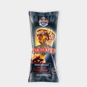 Рожок «Монарх» Шоколадный Апельсин, 120 г Рожок «Монарх» Шоколадный Апельсин, 120 г