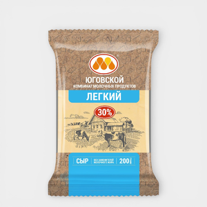 Сыр 30% «Юговской» Легкий, 200 г Сыр 30% «Юговской» Легкий, 200 г
