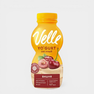 Йогурт растительный «Velle» вишня, 230 г