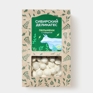 Пельмени «Сибирский деликатес» с говядиной, 450 г