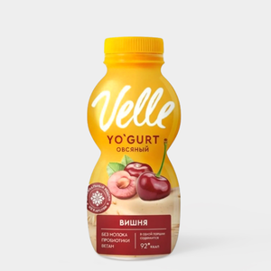 Йогурт растительный «Velle» вишня, 230 г