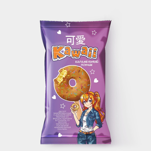 Эскимо «Kawaii» Карамельный пончик, 65 г