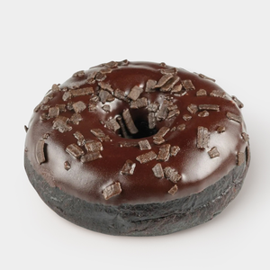 Пончик глазированный с начинкой со вкусом десерта Брауни,, 65 г