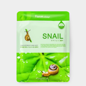 Тканевая маска для лица «FarmStay» с муцином улитки, 23 мл