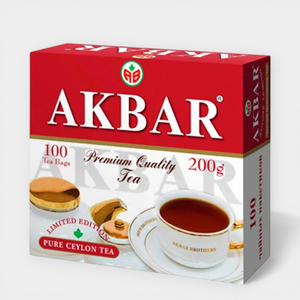Чай черный «Akbar» Лимитед Эдишн, 100 пакетиков