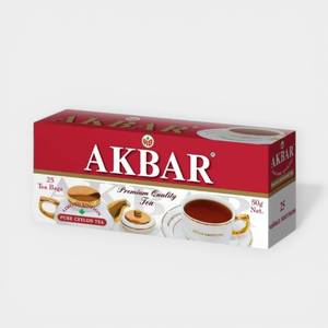 Чай черный «Akbar» Лимитед Эдишн, 25 пакетиков