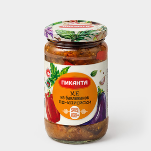 Баклажаны «Пиканта» Хе по-корейски, 360 г