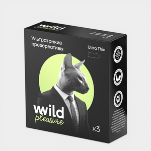 Презервативы латексные «Wild Pleasure» Ultra Thin, 3 шт