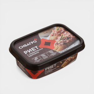 Риет «Сибагро» с кедровыми орехами, 150 г