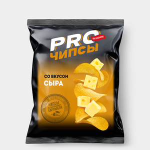 Чипсы «PRO-Чипсы» натуральные картофельные со вкусом сыра, 150 г