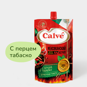 Кетчуп «Calve» Мексиканский, 350 г