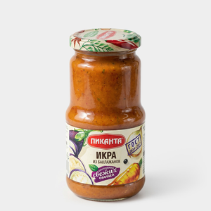 Икра «Пиканта» из баклажанов, 450 г Икра «Пиканта» из баклажанов, 450 г