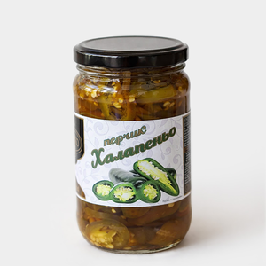 Перчик «Vitalnd» халапеньо острый, 370 мл Перчик «Vitalnd» халапеньо острый, 370 мл