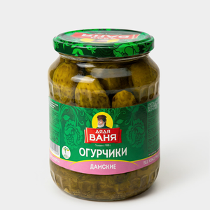 Огурчики маринованные «Дядя Ваня» Дамские, 680 г Огурчики маринованные «Дядя Ваня» Дамские, 680 г