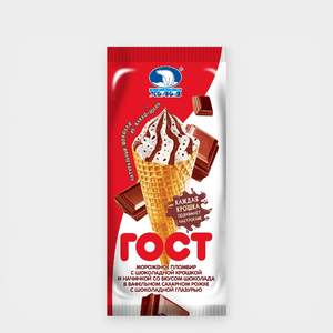 Мороженое «Челны Холод» с шоколадной крошкой, 90 г