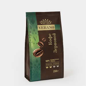 Кофе «Verano» в зернах, 250 г