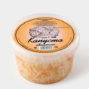 Капуста квашеная, 500 г