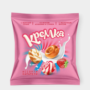 Карамель леденцовая «Кремка» ассорти, 180 г Карамель леденцовая «Кремка» ассорти, 180 г