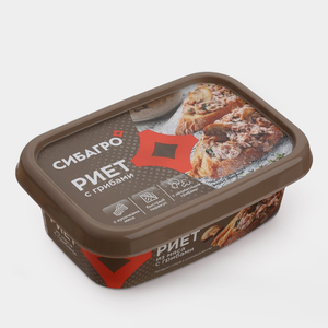 Риет «Сибагро» с грибами, 150 г