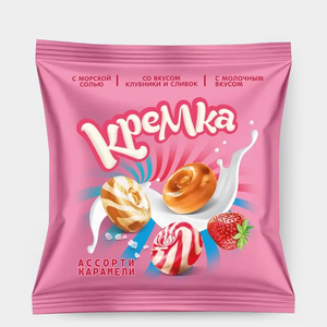 Карамель леденцовая «Кремка» ассорти, 180 г