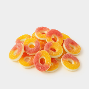 Мармелад жевательный «КрутФрут» Колечки со вкусом персика