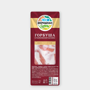 Горбуша «Меридиан» в майонезной заливке, 150 г