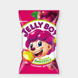 Жевательный мармелад «Orion» Jelly Boy Красный виноград, 66 г