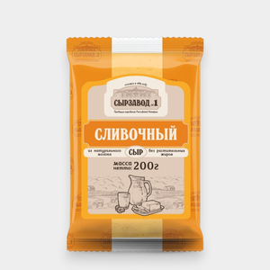 Сыр 50% «Сырзавод №1» Сливочный, 200 г