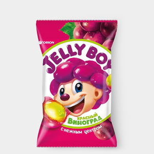 Жевательный мармелад «Orion» Jelly Boy Красный виноград, 66 г